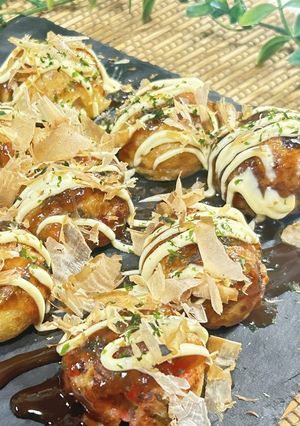 下味タコで激変！黄金比ふわトロたこ焼き🐙-レシピのメイン写真