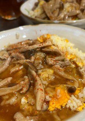 余ったご飯で作る、豚肉あんかけチャーハン-レシピのメイン写真