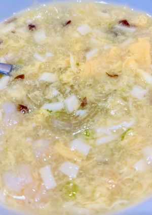 海老と豆腐の中華スープ-レシピのメイン写真