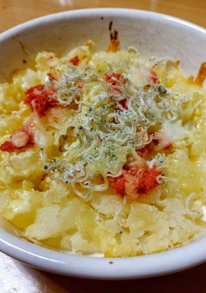 明太しらすポテトチーズ焼き-レシピのメイン写真
