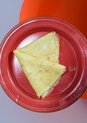 豆乳クレープ〜バターとシュガー〜-レシピのメイン写真