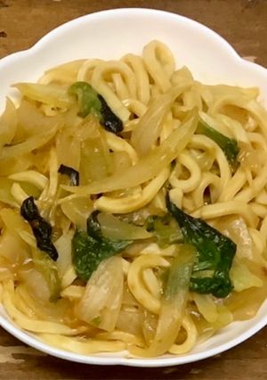 カレー焼きうどん-レシピのメイン写真