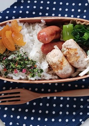 つくねばーぐ弁当(2026.1.4）-レシピのメイン写真
