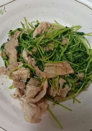 お手軽豆苗炒め✨-レシピのメイン写真
