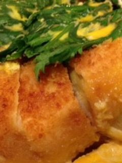 高野豆腐deかつ煮!?かつ丼!?-レシピのメイン写真