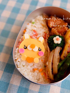 幼稚園 キャラ弁♡うさぎ 簡単-レシピのメイン写真