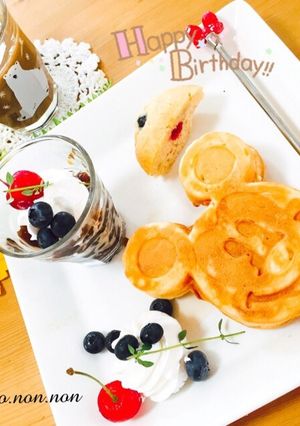 HMでヨーグルト入りのワッフル-レシピのメイン写真