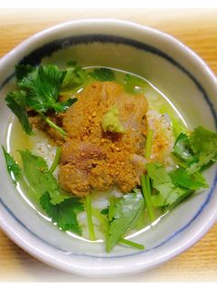 鯛(マトウダイ)の金ごま茶漬け-レシピのメイン写真