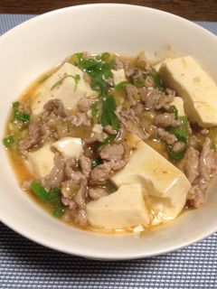 お肉多め麻婆豆腐-レシピのメイン写真