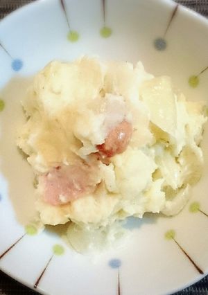 玉ねぎとウインナーのポテトサラダ-レシピのメイン写真