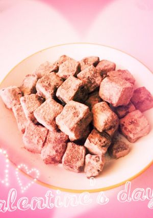 ミルクココア生チョコ(簡単)-レシピのメイン写真