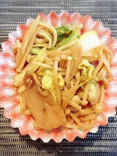 豚肉と白菜とえのきのポン酢炒め-レシピのメイン写真