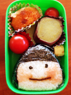 オカッパちゃんおにぎり キャラ弁-レシピのメイン写真