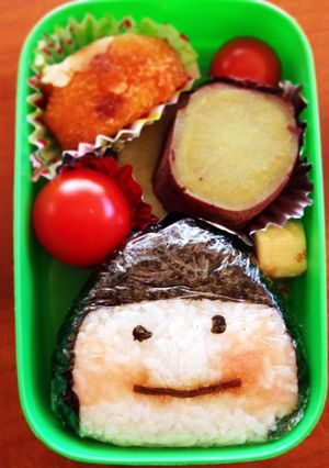 オカッパちゃんおにぎり キャラ弁-レシピのメイン写真