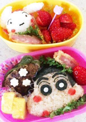 クレヨンしんちゃん＊キャラ弁-レシピのメイン写真