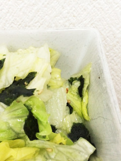 レタスと味のりで簡単サラダ-レシピのメイン写真