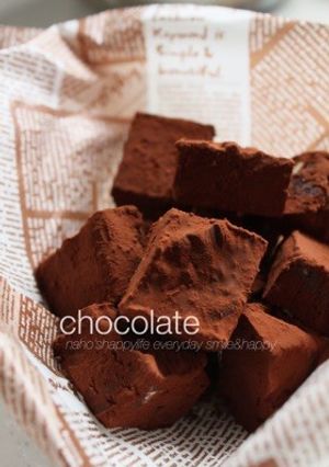 簡単すぎる生チョコ❤︎バレンタインに-レシピのメイン写真