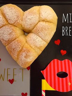 HBで簡単!ふわふわ甘い♡ミルクパン-レシピのメイン写真