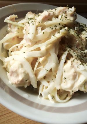 クリームチーズと玉ねぎのサラダ-レシピのメイン写真