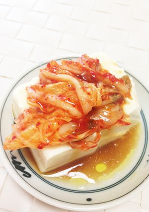 キムチ豆腐-レシピのメイン写真