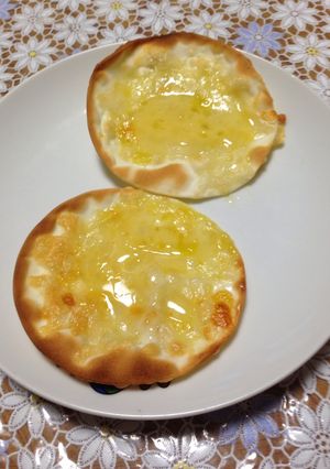 餃子の皮でデザートピザ-レシピのメイン写真