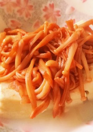 豆腐のピリ辛えのきのせ-レシピのメイン写真