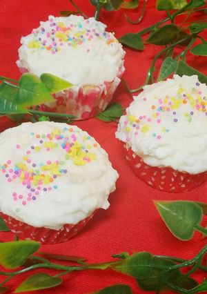ココナッツオイルＮＹカップケーキクリーム-レシピのメイン写真