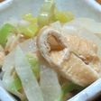 薄揚げと大根の白みそ炒め煮