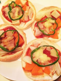 餃子の皮でピザ(・∀・)-レシピのメイン写真