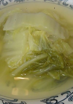 超シンプル！たっぷり生姜の白菜スープ！-レシピのメイン写真