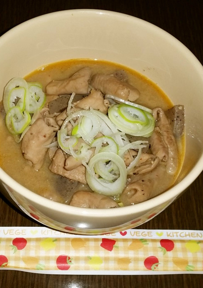 永井食堂風もつ煮込み-レシピのメイン写真