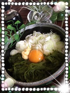 めかぶたっぷりヘルシーぶっかけうどん-レシピのメイン写真