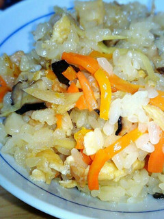 ずぼら♪簡単炊飯器で中華おこわ-レシピのメイン写真