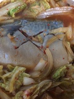 あったか☆サバと白菜のキムチ煮込み-レシピのメイン写真