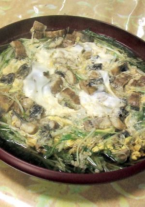 うなぎの蒲焼で・・・柳川風！！-レシピのメイン写真