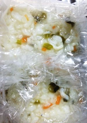 ⒌﻿倍粥⍨﻿ （野菜入り） カミカミ期-レシピのメイン写真