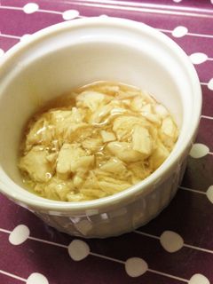 マグロの餡掛け♪~離乳食後期~-レシピのメイン写真