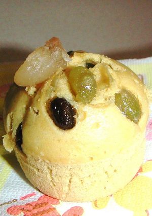 甘納豆蒸しパン＠-レシピのメイン写真