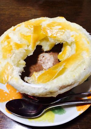 ホットチョコポットパイ〜お家バレンタイン-レシピのメイン写真