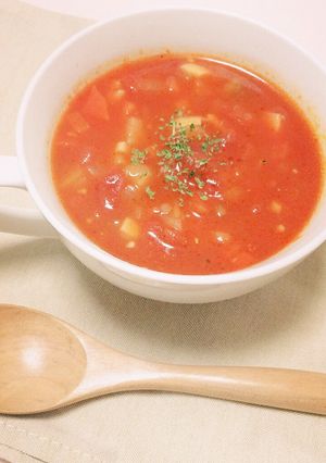 具だくさんミネストローネ-レシピのメイン写真