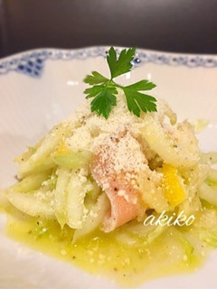 白菜の芯のサラダ-レシピのメイン写真
