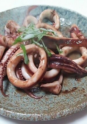 おつまみにも♪いかのマヨポン炒め-レシピのメイン写真
