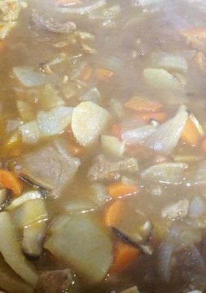 我が家の冬の定番‼️牛すじ大根カレー✨-レシピのメイン写真
