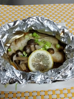 鱈のバターレモンホイル焼き-レシピのメイン写真