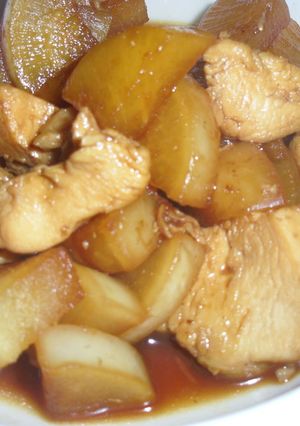 大根と鶏肉の煮物-レシピのメイン写真