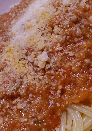 ３０分レシピ ミートソーススパゲティ-レシピのメイン写真