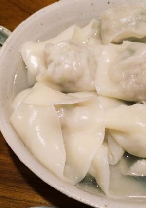 海老とれんこんの水餃子-レシピのメイン写真