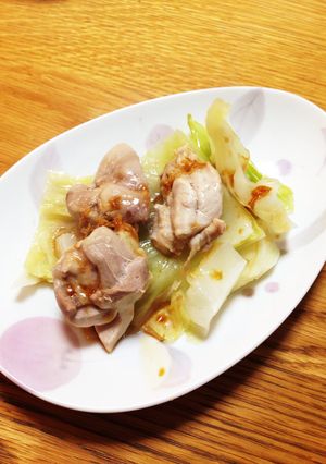 さっぱり・簡単!鶏肉とキャベツの蒸し焼き-レシピのメイン写真
