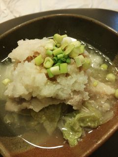 風邪をぶっ飛ばす!大根おろしみぞれ鍋-レシピのメイン写真