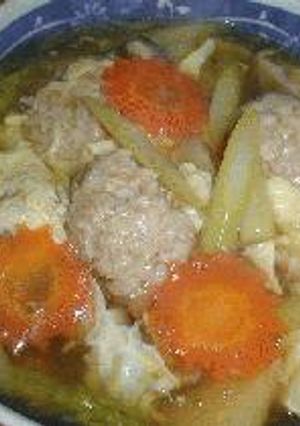 ●鶏だんごの春野菜あんかけ●-レシピのメイン写真